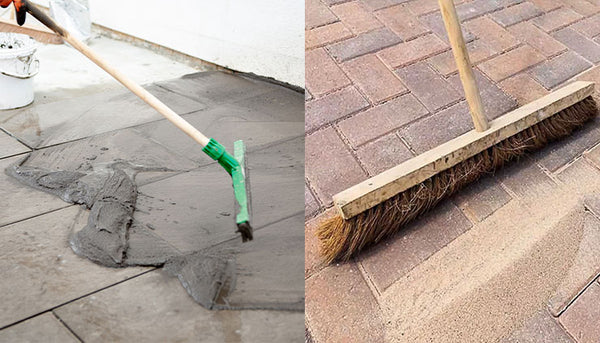 Brush In or Squeegee? The Great Patio Grout Debate